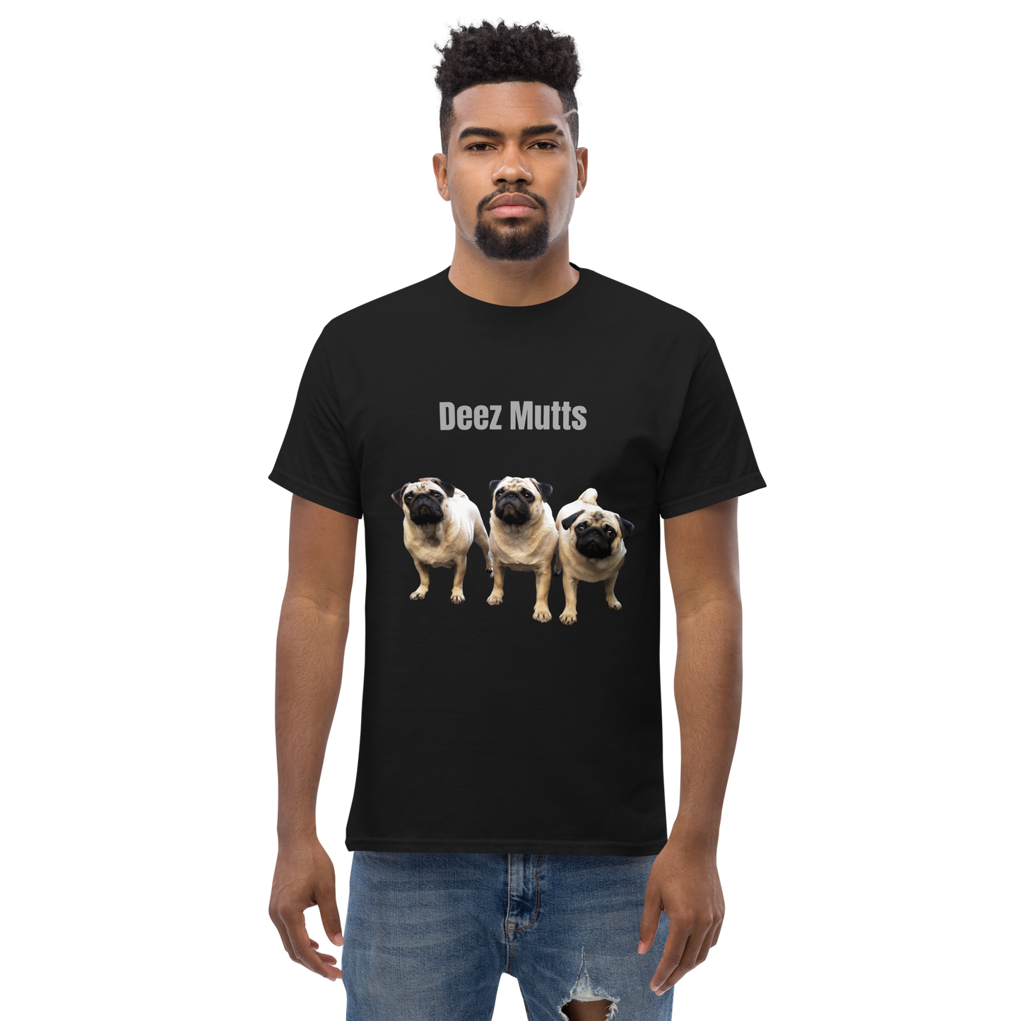 Funny Deez Mutts Men's Tee