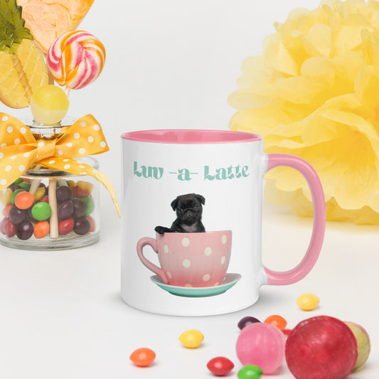 Luv -a- Latte Pug Mug 11 oz